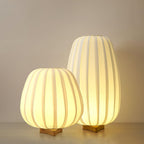 Lampada da Tavolo Minimalista in Tessuto