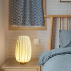 Lampada da Tavolo Minimalista in Tessuto