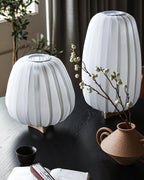 Lampada da Tavolo Minimalista in Tessuto