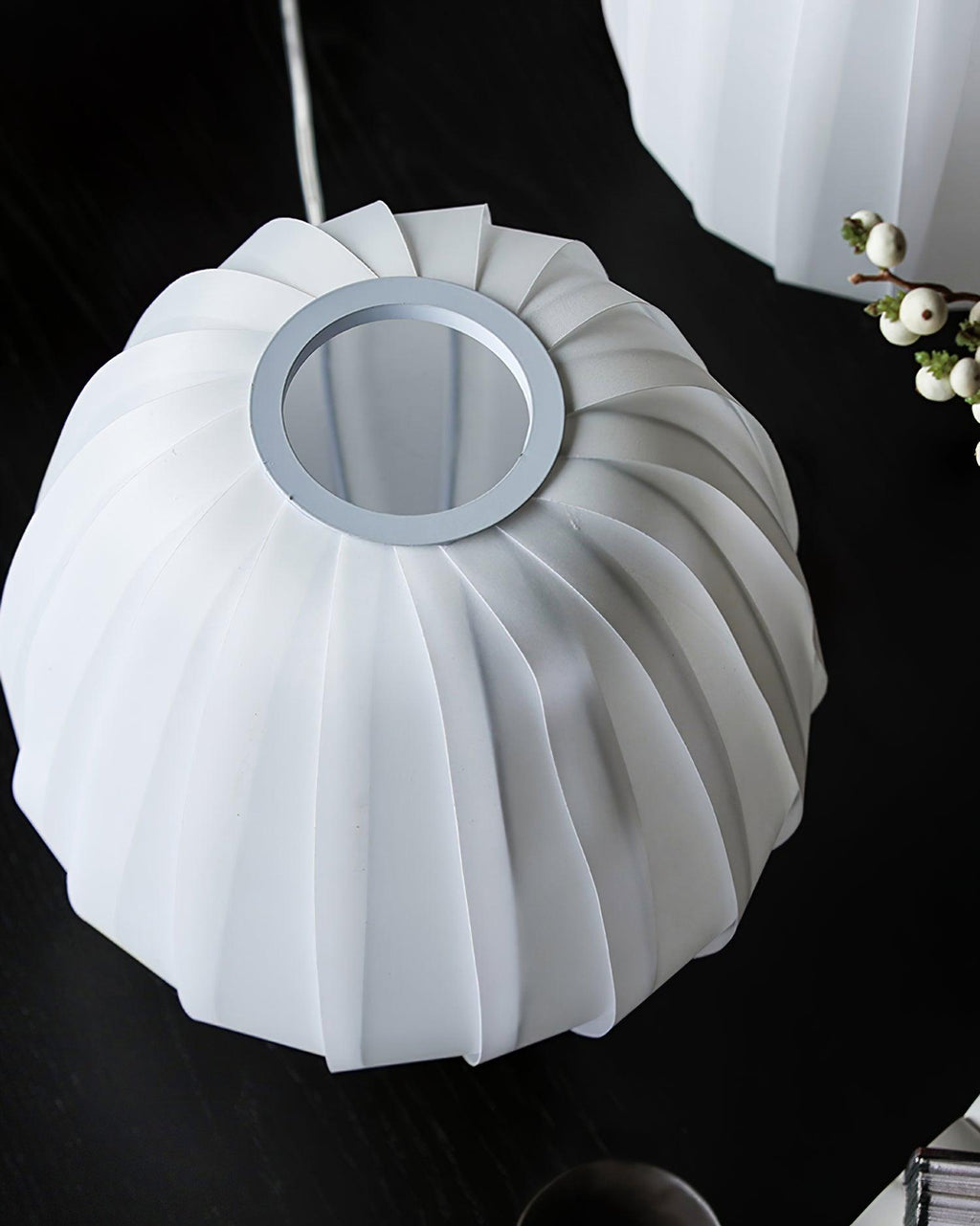 Lampada da Tavolo Minimalista in Tessuto