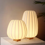Lampada da Tavolo Minimalista in Tessuto