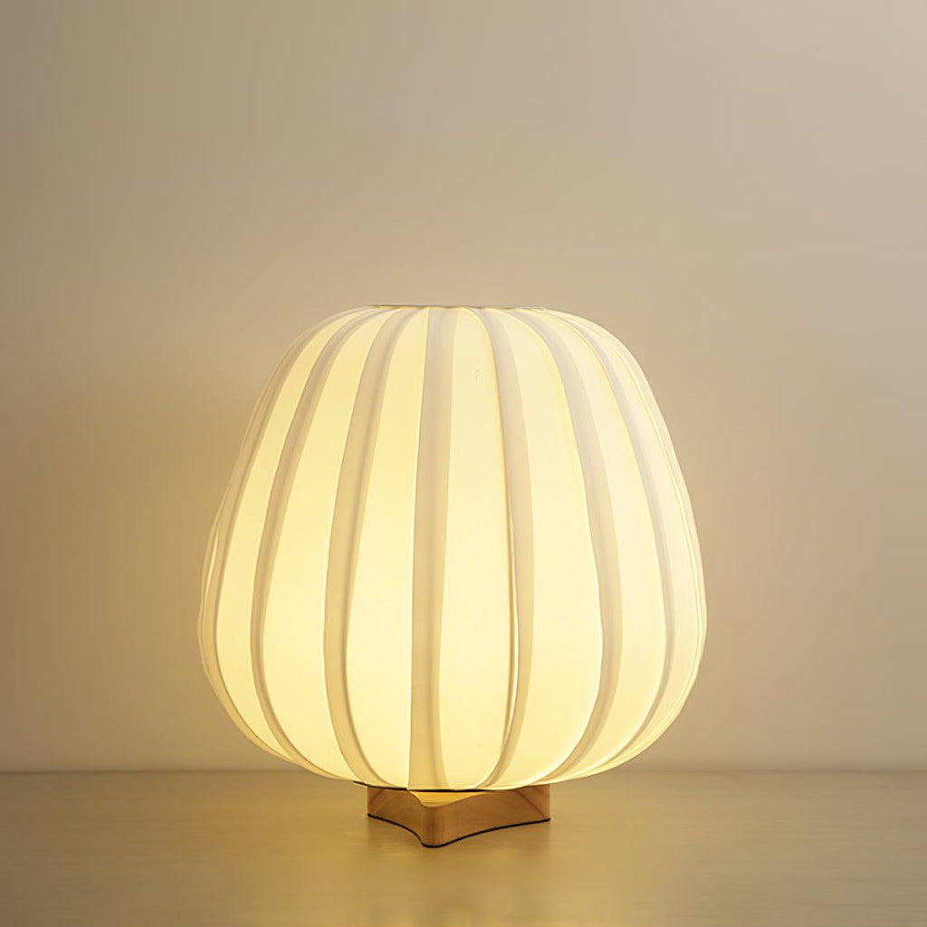 Lampada da Tavolo Minimalista in Tessuto