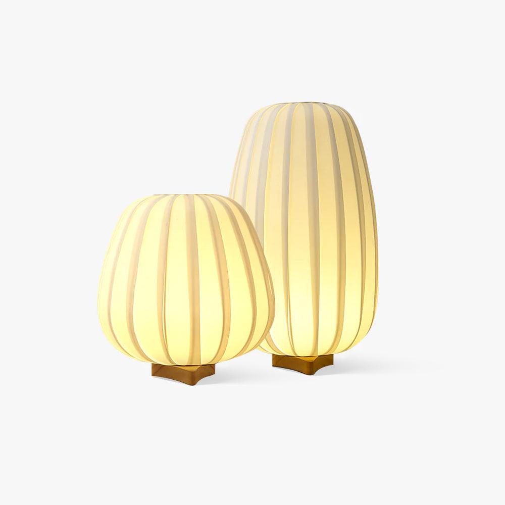 Lampada da Tavolo Minimalista in Tessuto