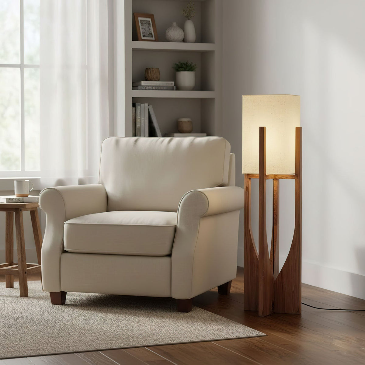 Lampada da terra Fairbanks