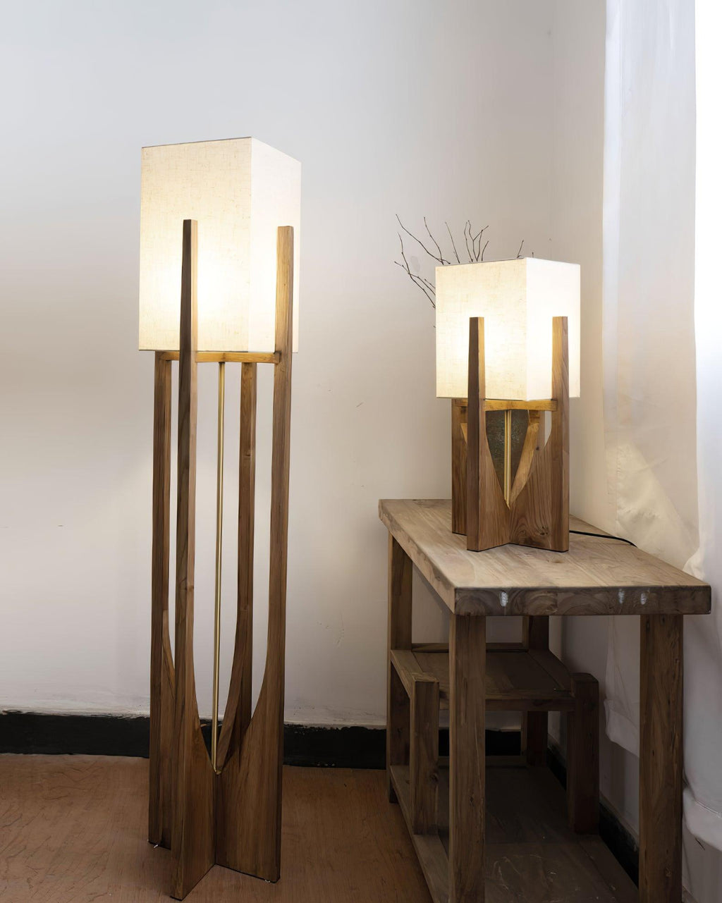Lampada da terra Fairbanks