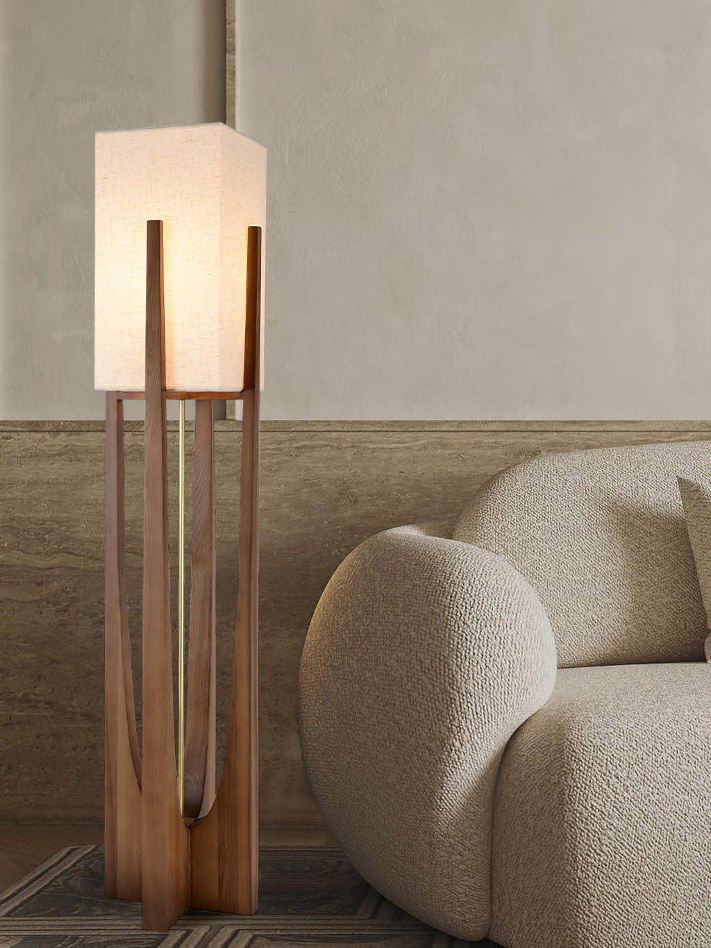 Lampada da terra Fairbanks