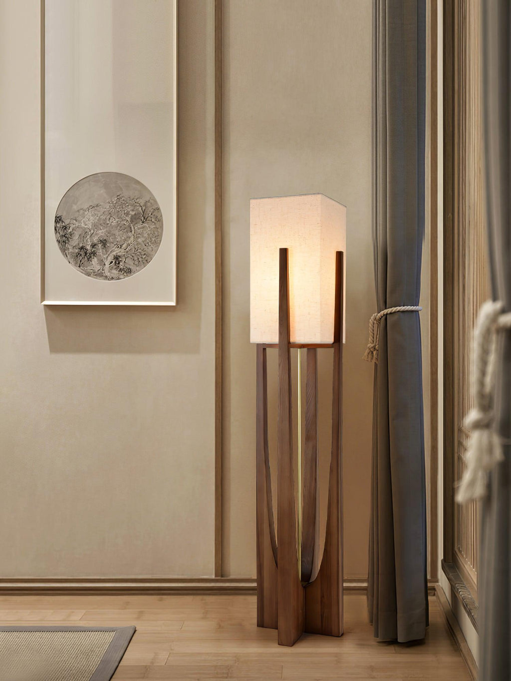 Lampada da terra Fairbanks