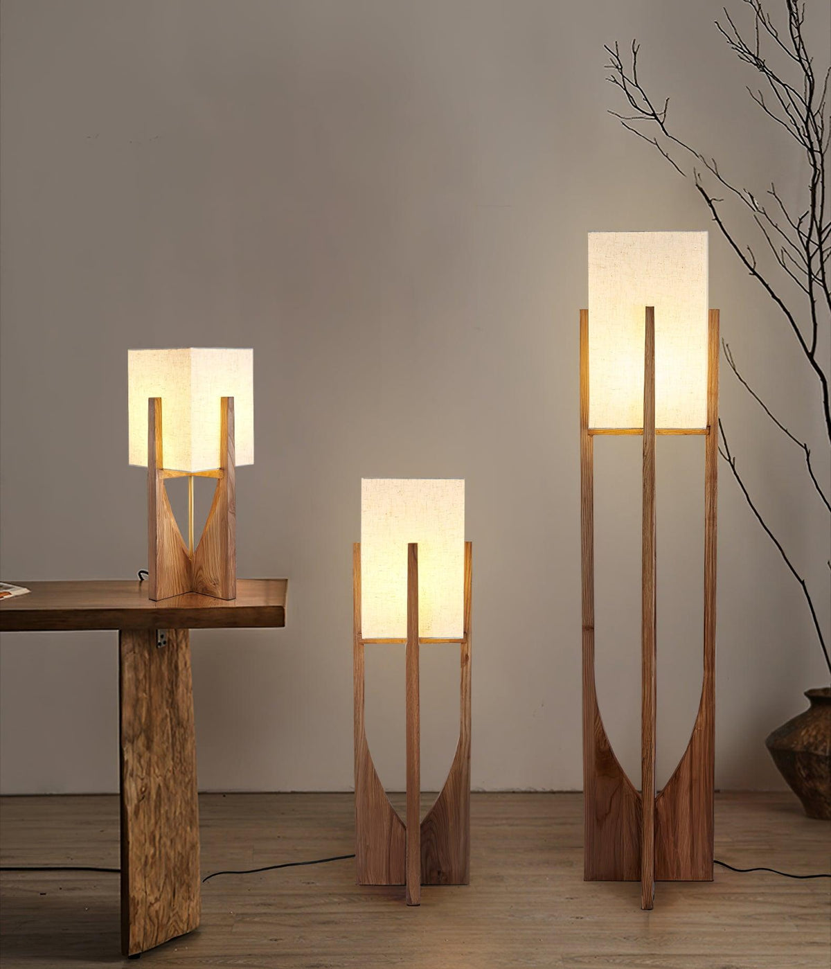 Lampada da terra Fairbanks