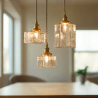 Lampada a Sospensione in Vetro Moderno Retro Glarefusion