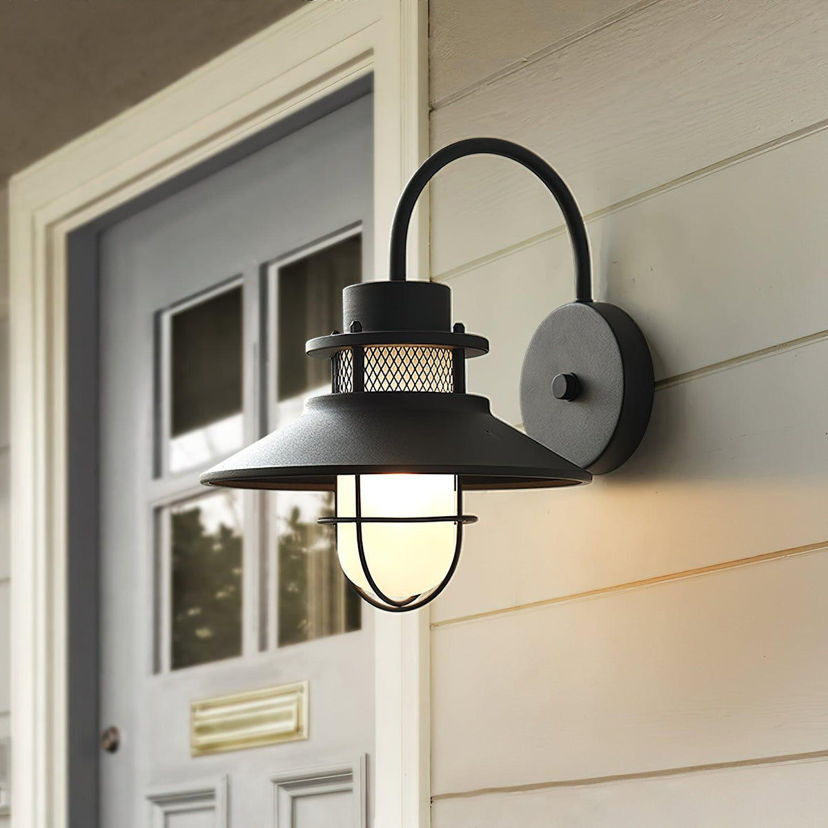 Lampada da Parete Felix per Esterni | Faretto Industriale Impermeabile