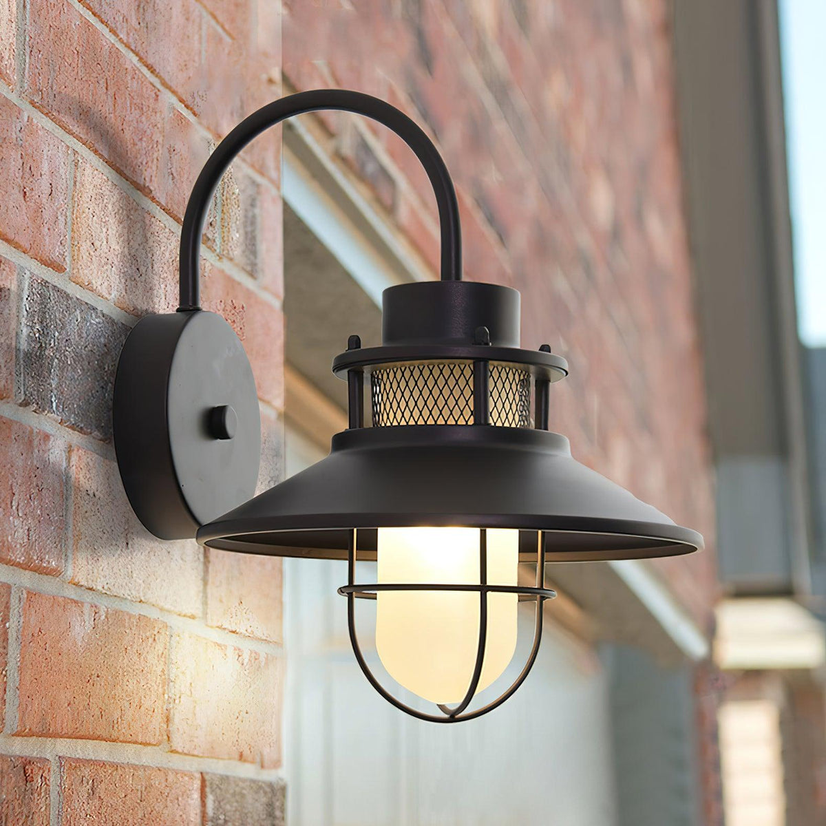 Lampada da Parete Felix per Esterni | Faretto Industriale Impermeabile