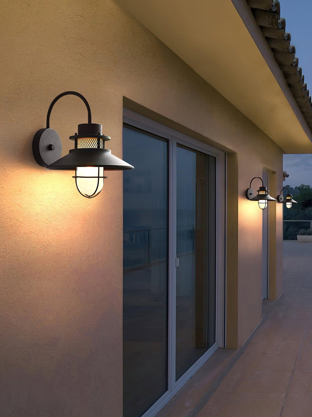 Lampada da Parete Felix per Esterni | Faretto Industriale Impermeabile