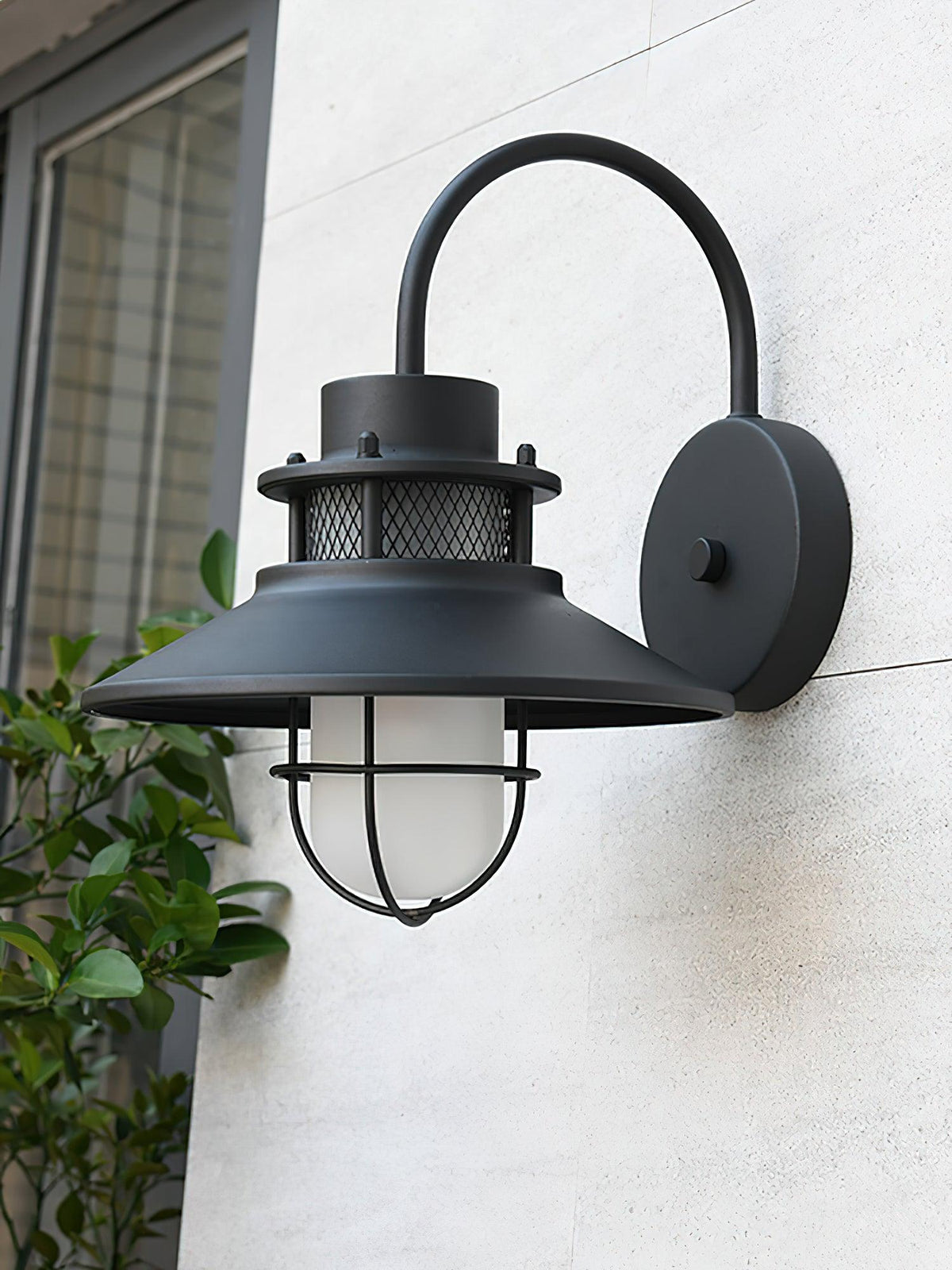 Lampada da Parete Felix per Esterni | Faretto Industriale Impermeabile