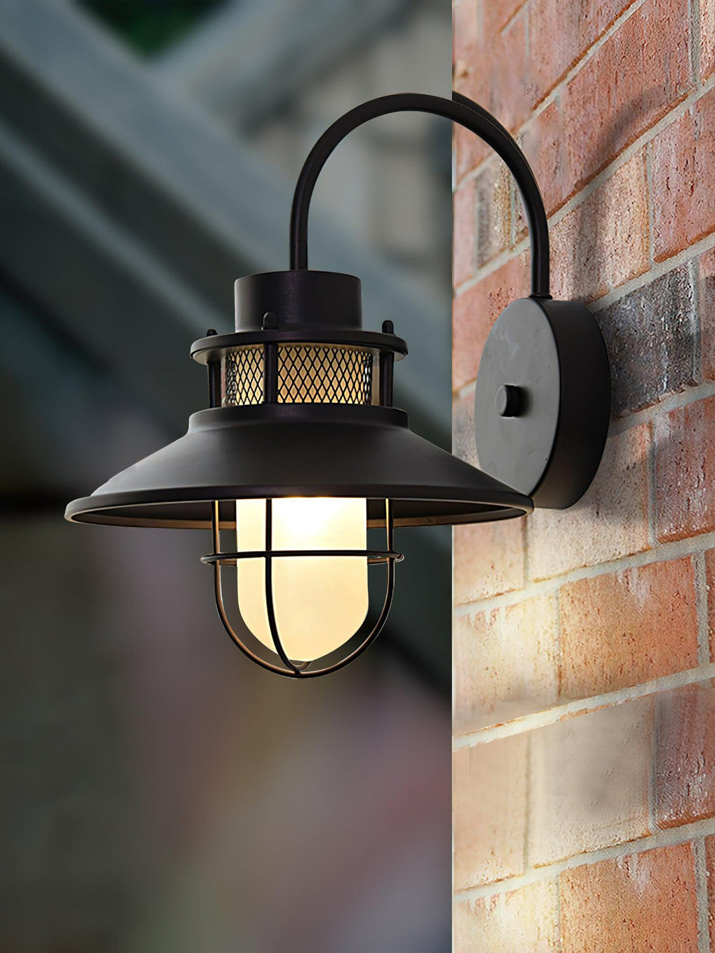 Lampada da Parete Felix per Esterni | Faretto Industriale Impermeabile