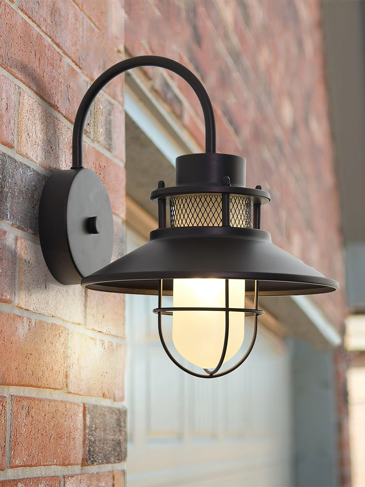 Lampada da Parete Felix per Esterni | Faretto Industriale Impermeabile