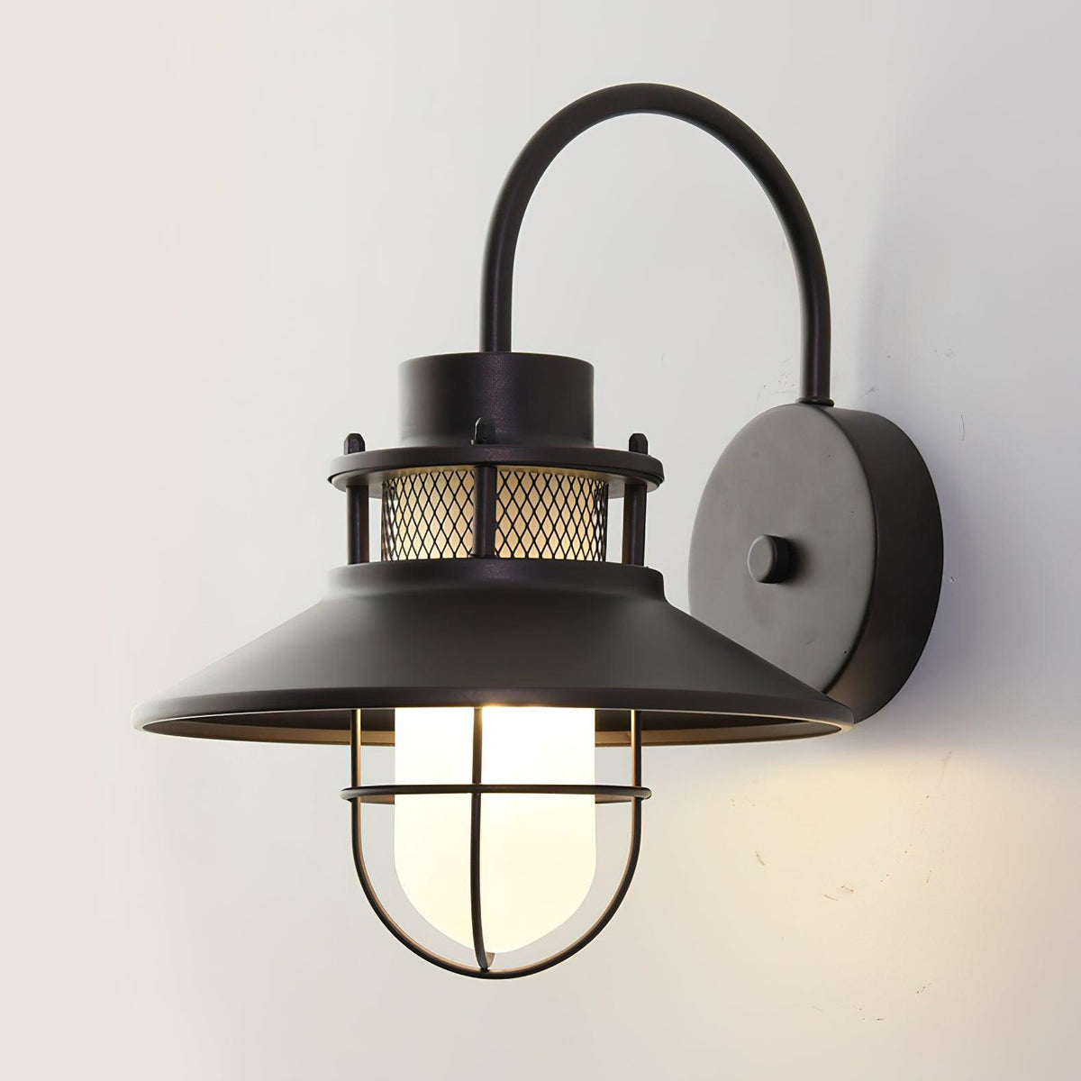 Lampada da Parete Felix per Esterni | Faretto Industriale Impermeabile