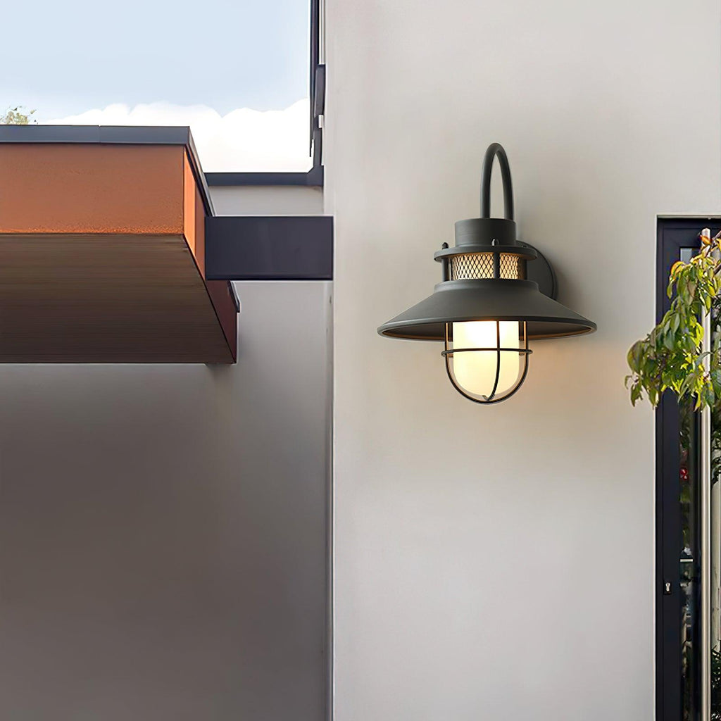 Lampada da Parete Felix per Esterni | Faretto Industriale Impermeabile