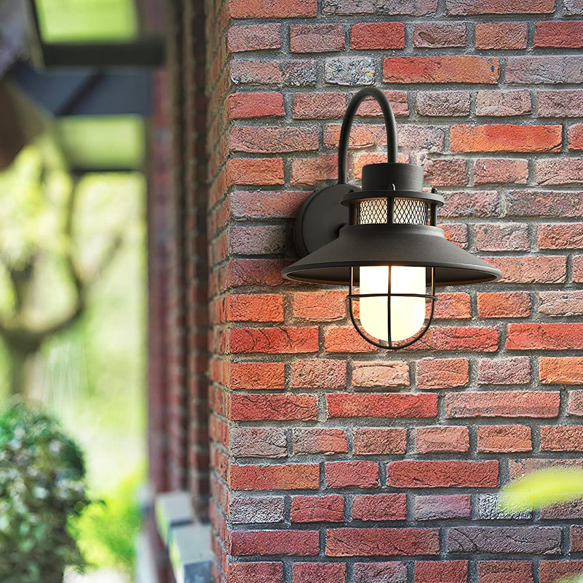Lampada da Parete Felix per Esterni | Faretto Industriale Impermeabile