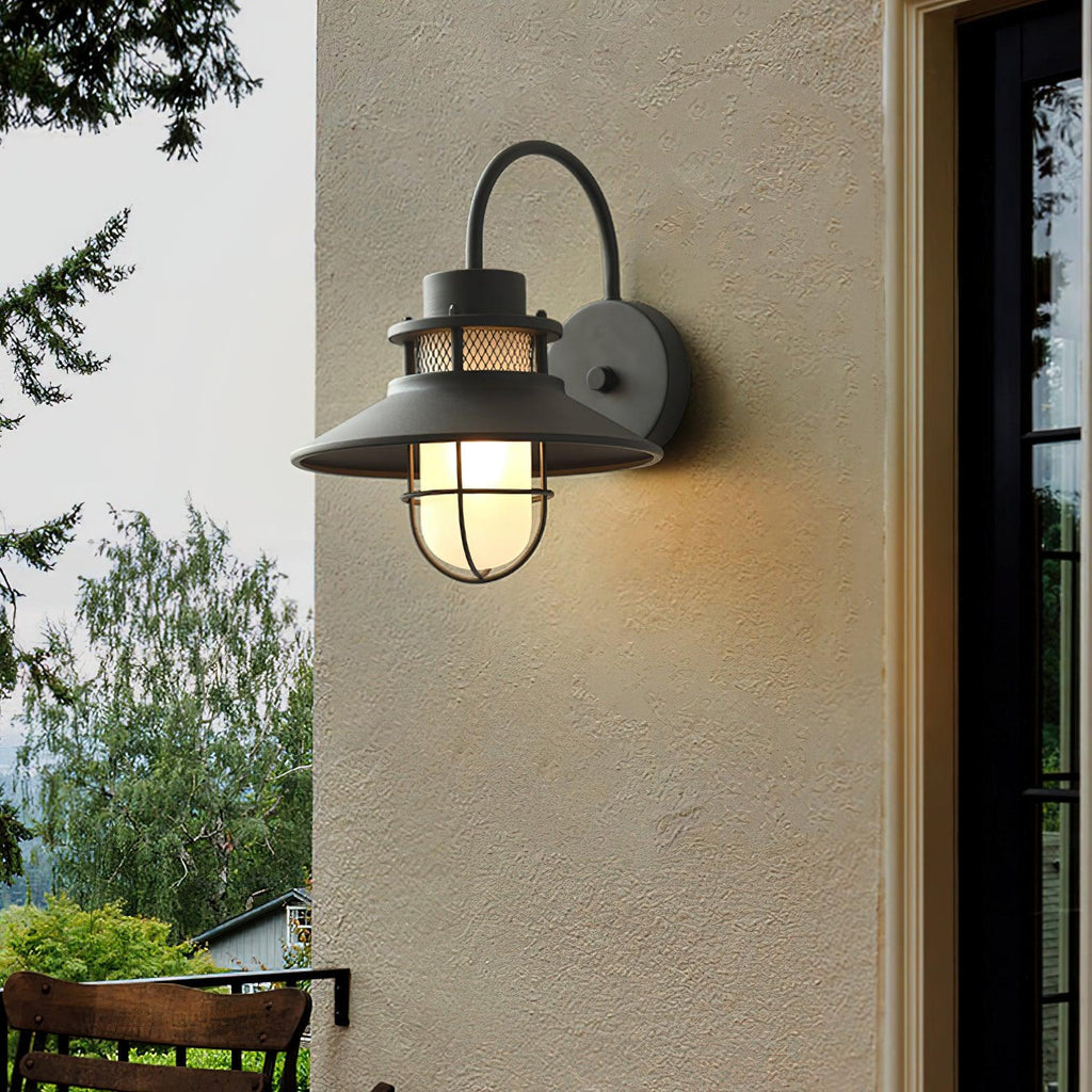 Lampada da Parete Felix per Esterni | Faretto Industriale Impermeabile
