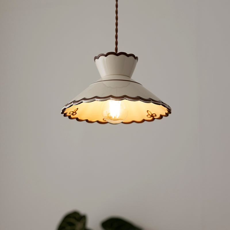 Lampade a Sospensione Grace Retro in Ceramica