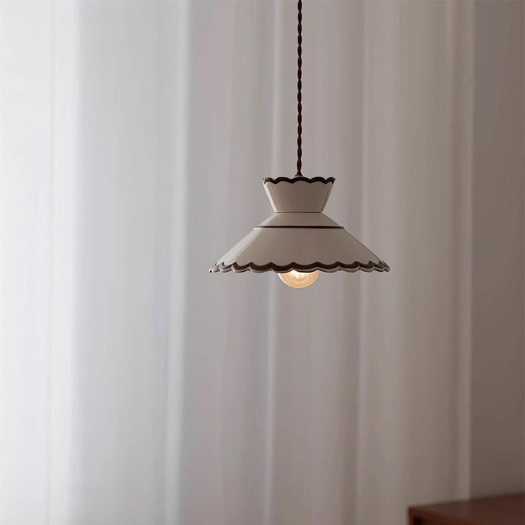 Lampade a Sospensione Grace Retro in Ceramica