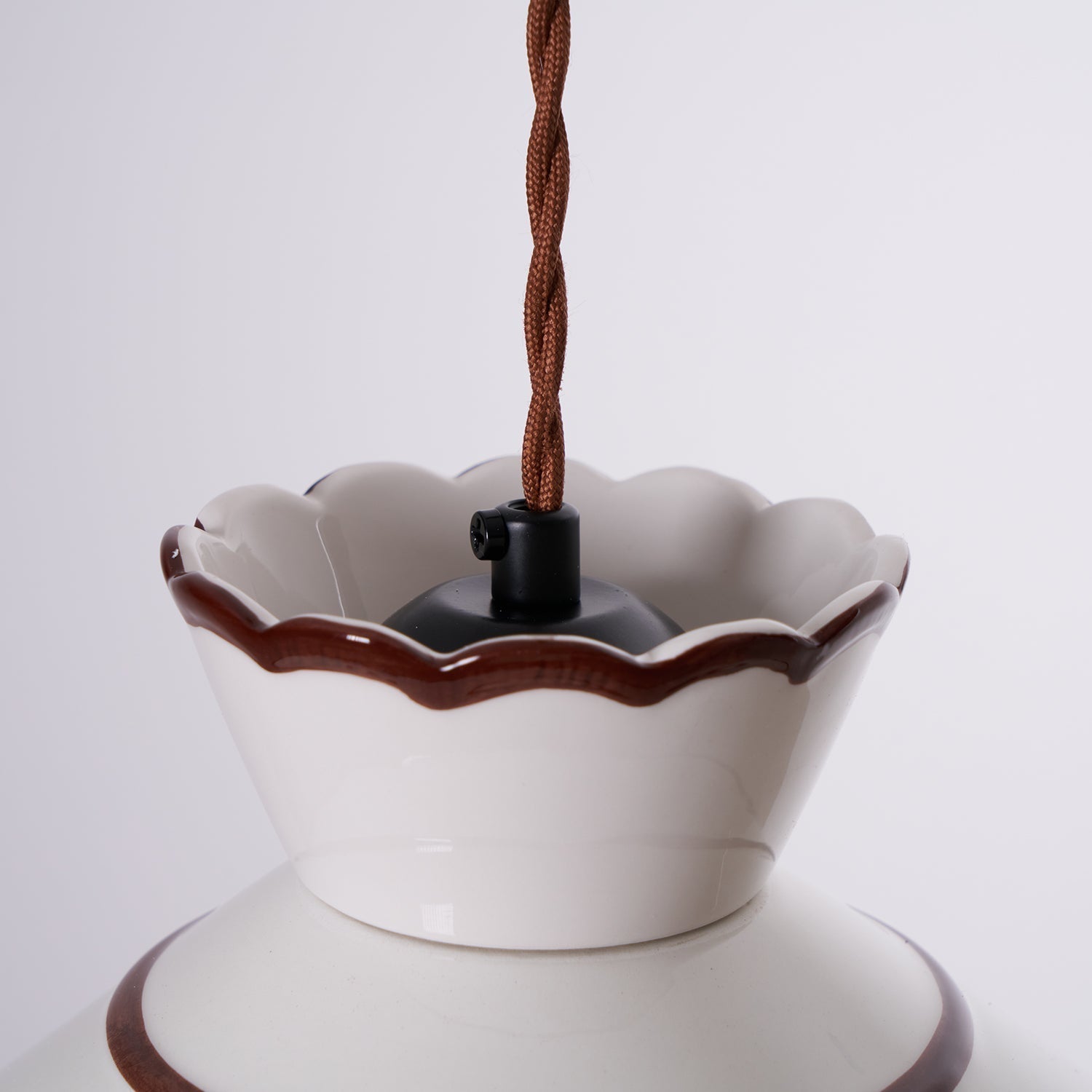Lampade a Sospensione Grace Retro in Ceramica