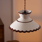 Lampade a Sospensione Grace Retro in Ceramica