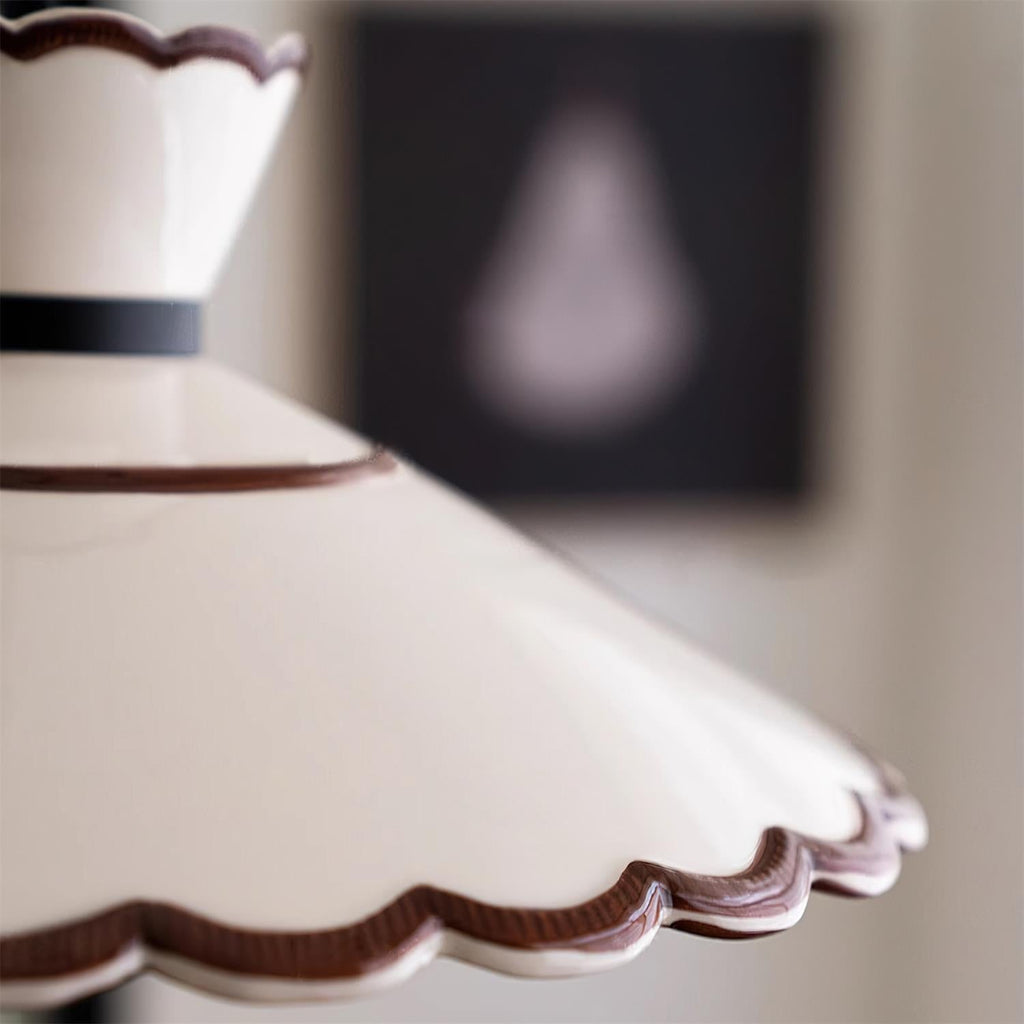 Lampade a Sospensione Grace Retro in Ceramica