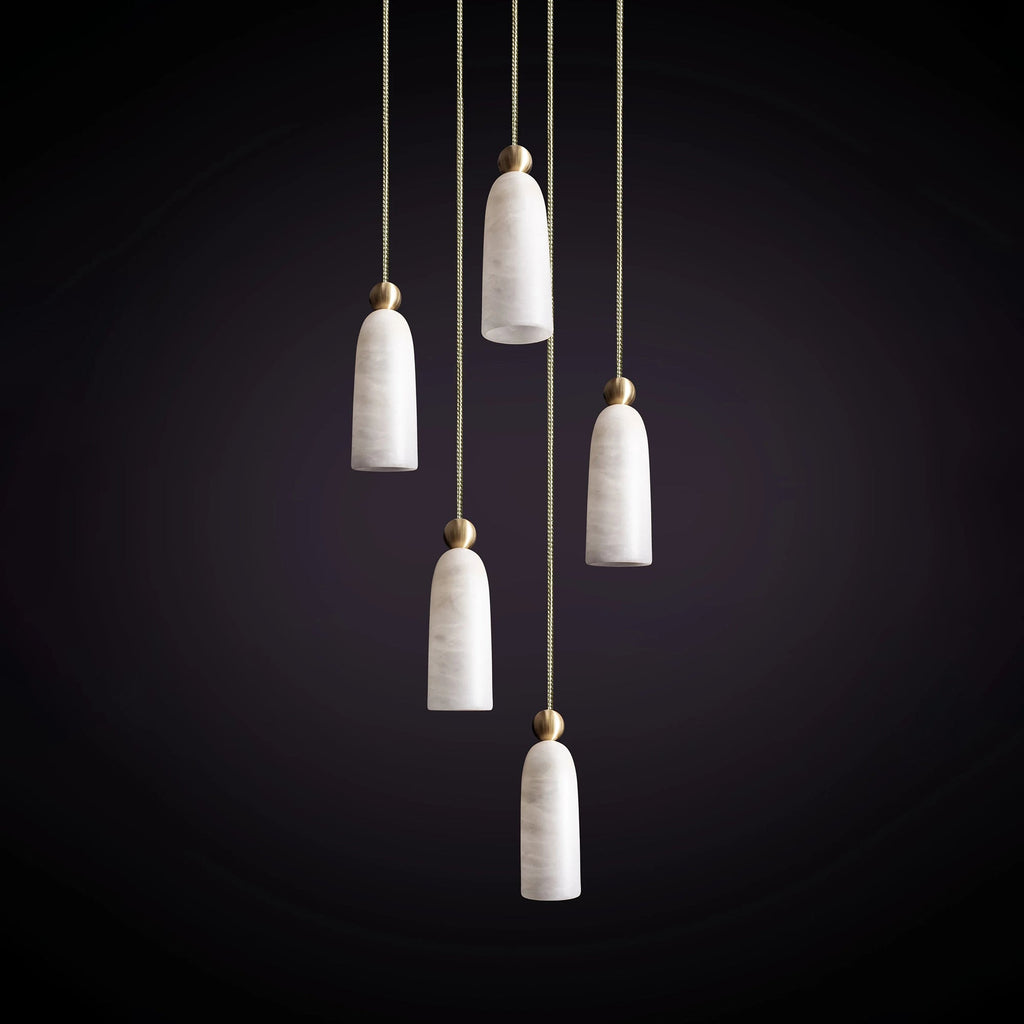 Lampadario in Alabastro Spagnolo