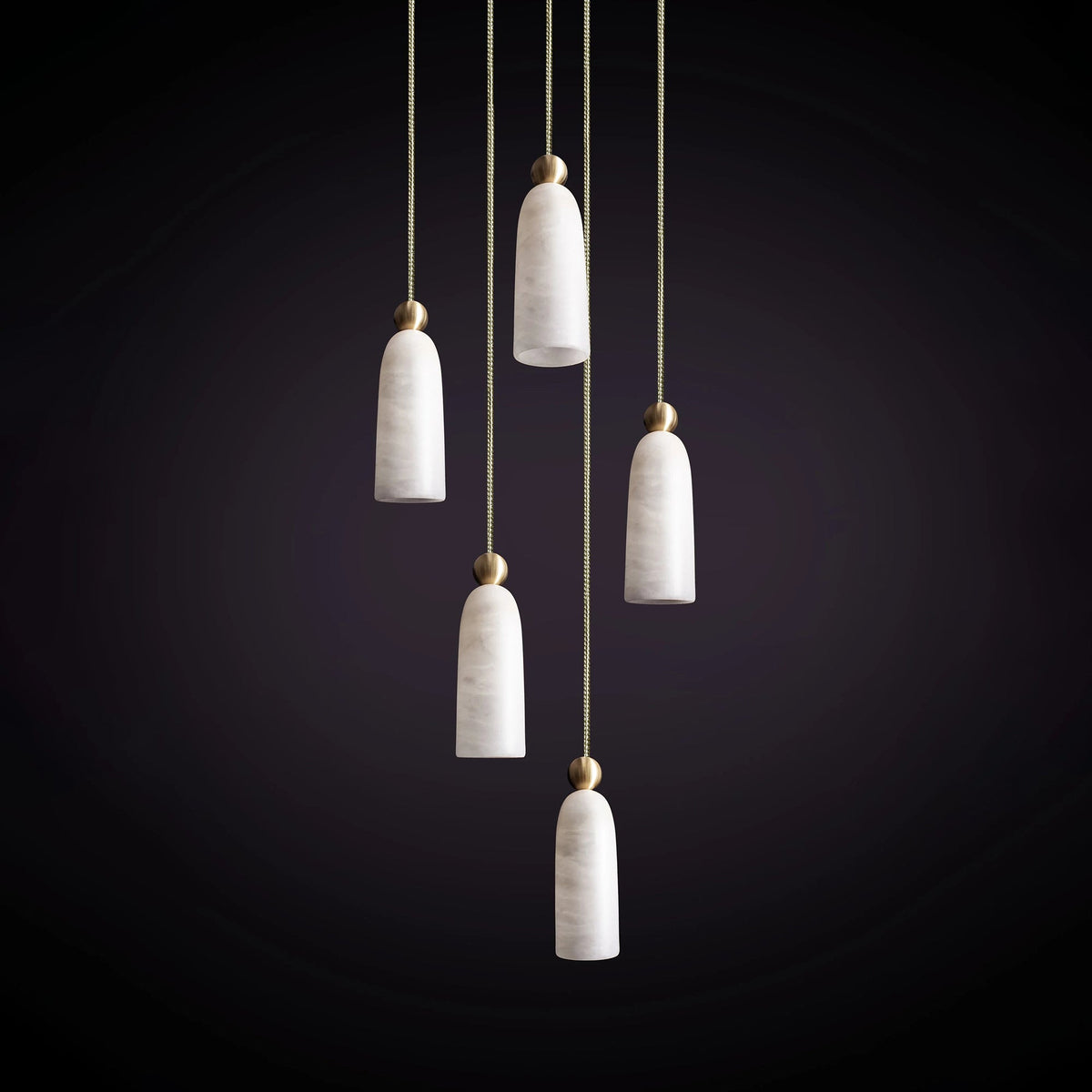 Lampadario in Alabastro Spagnolo