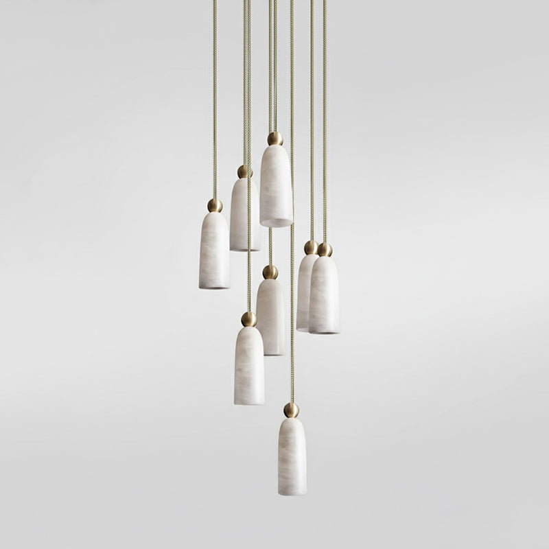 Lampadario in Alabastro Spagnolo