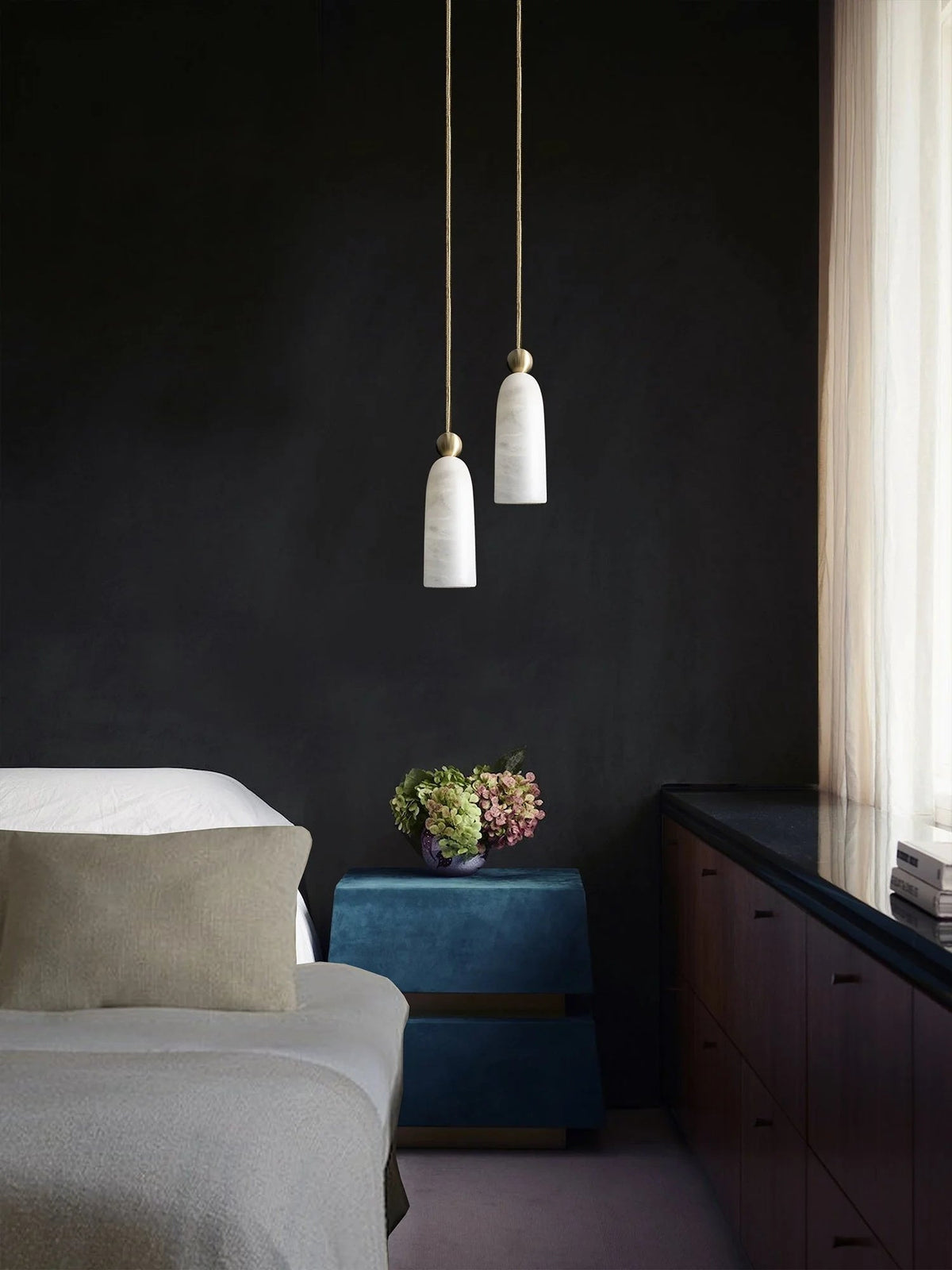 Lampadario in Alabastro Spagnolo