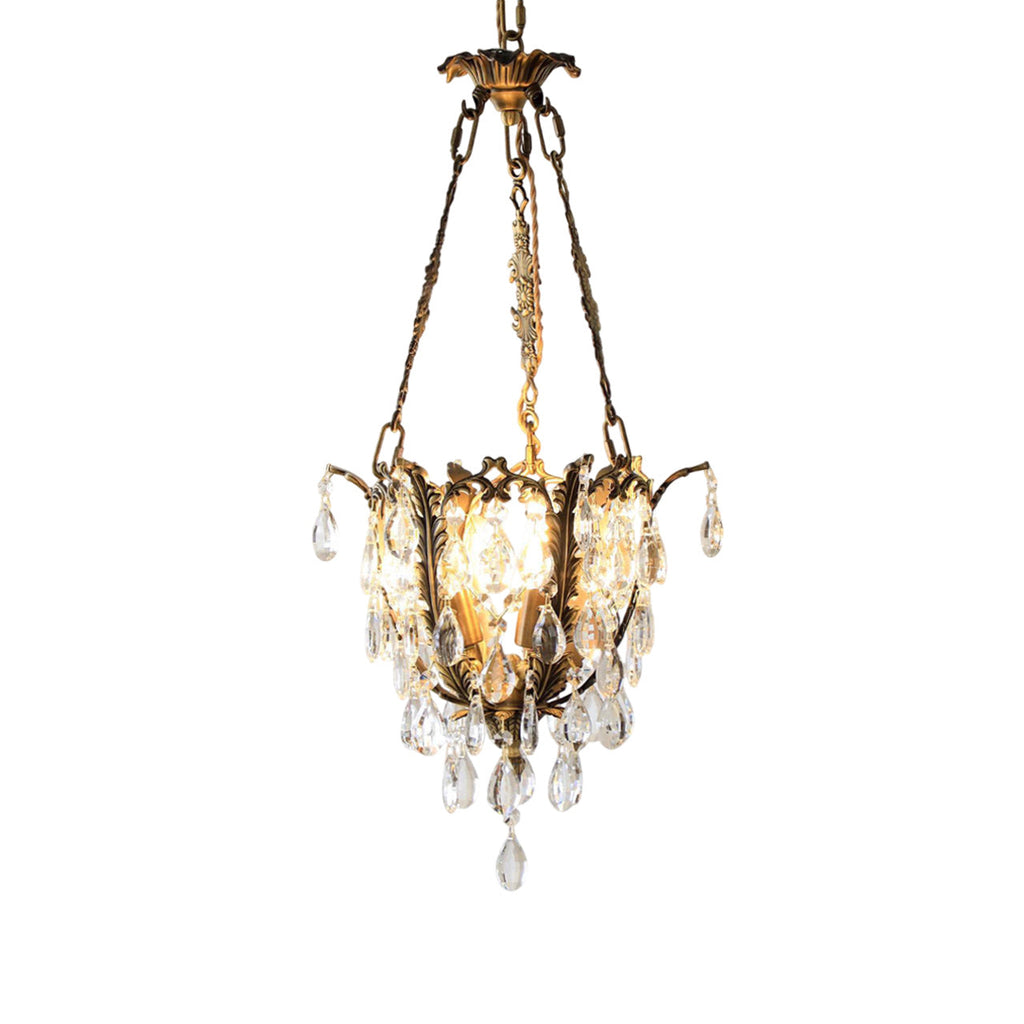 Lampadario in Cristallo Filegray