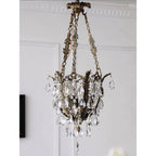 Lampadario in Cristallo Filegray