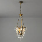 Lampadario in Cristallo Filegray