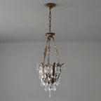 Lampadario in Cristallo Filegray
