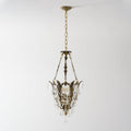 Lampadario in Cristallo Filegray