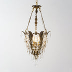 Lampadario in Cristallo Filegray
