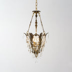 Lampadario in Cristallo Filegray