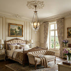Lampadario in Cristallo Filegray