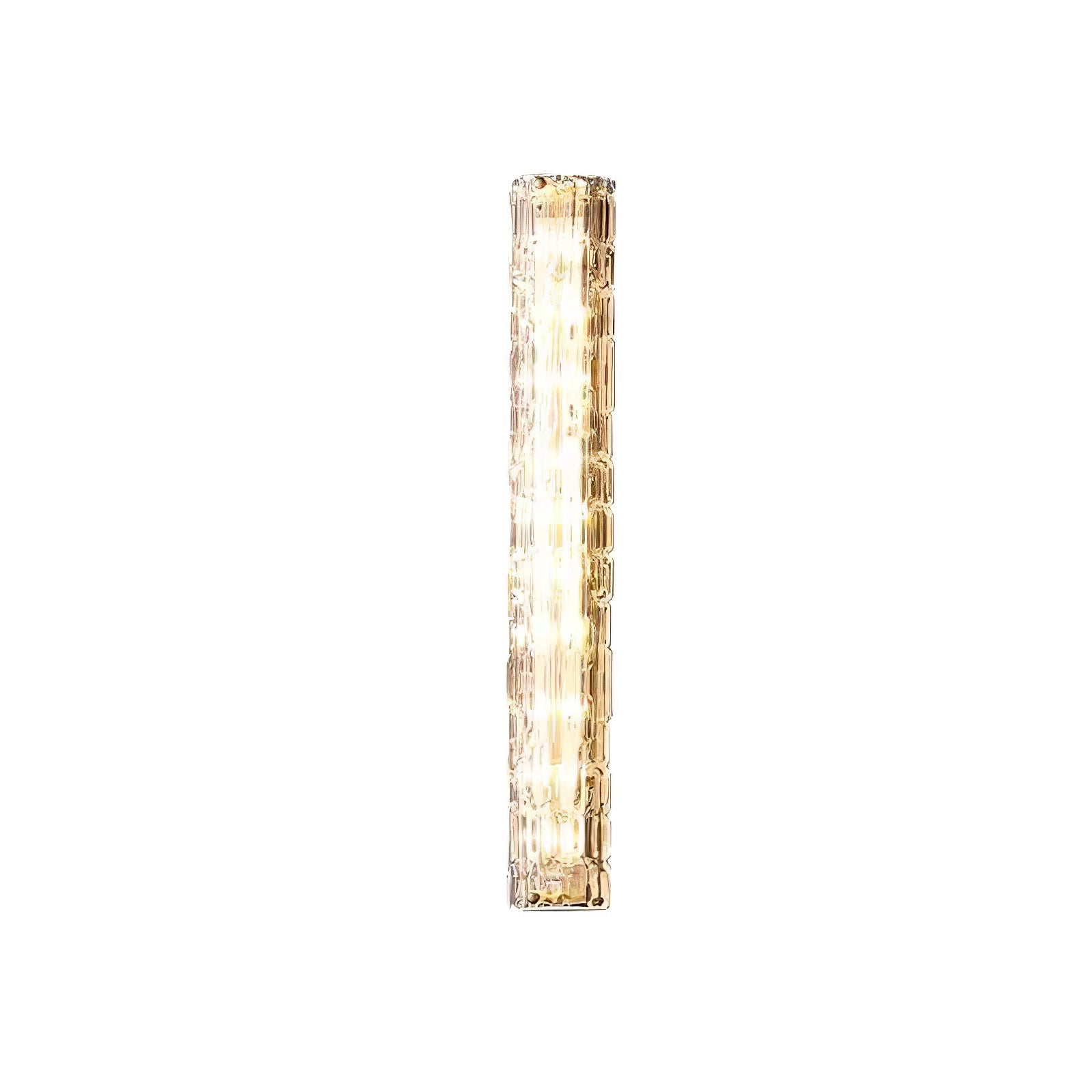 Lumix Applique Oro Ottone Vetro Glam