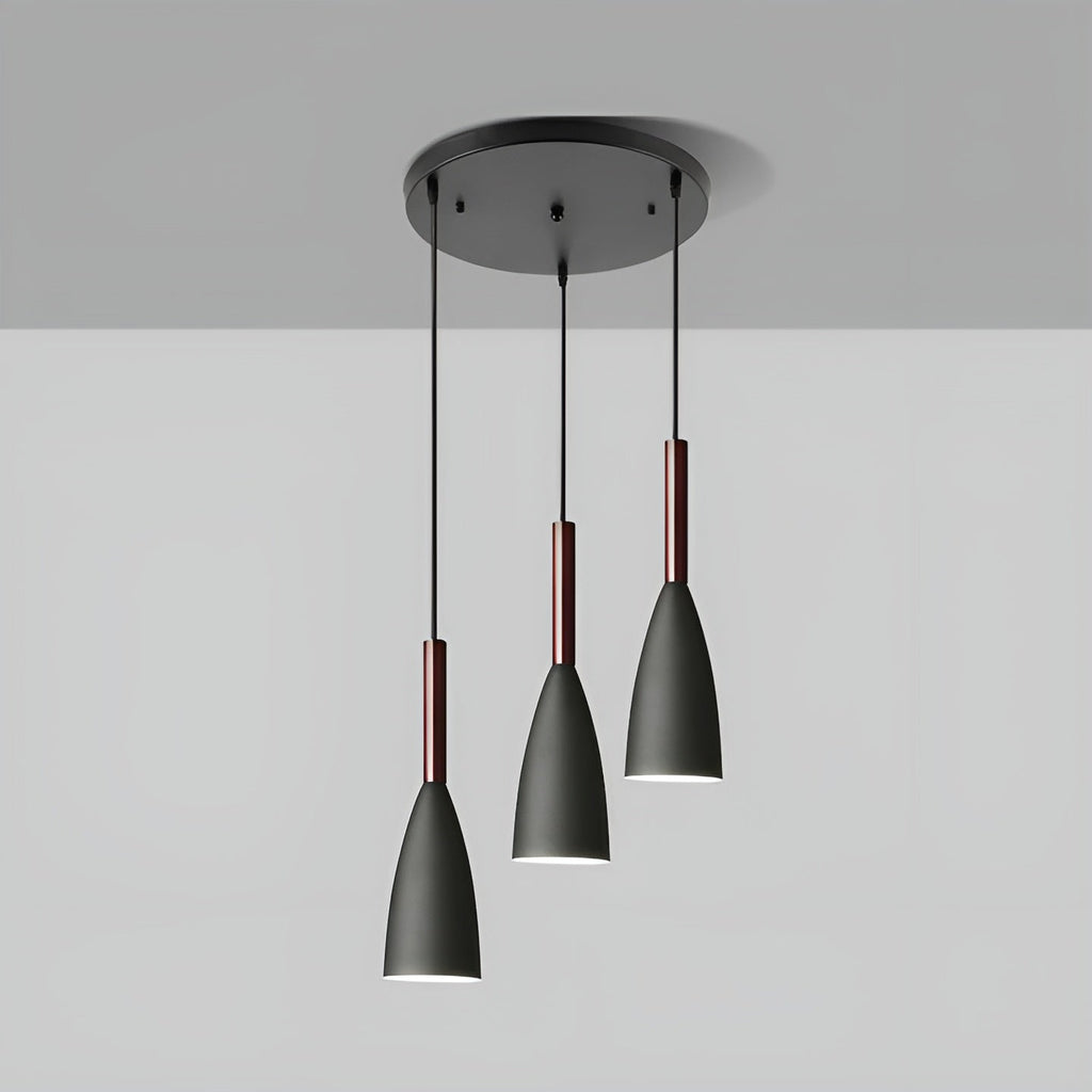 Lampada a sospensione in design scandinavo – Regolabile in altezza & Moderna | Perfetta per cucina & camera da letto
