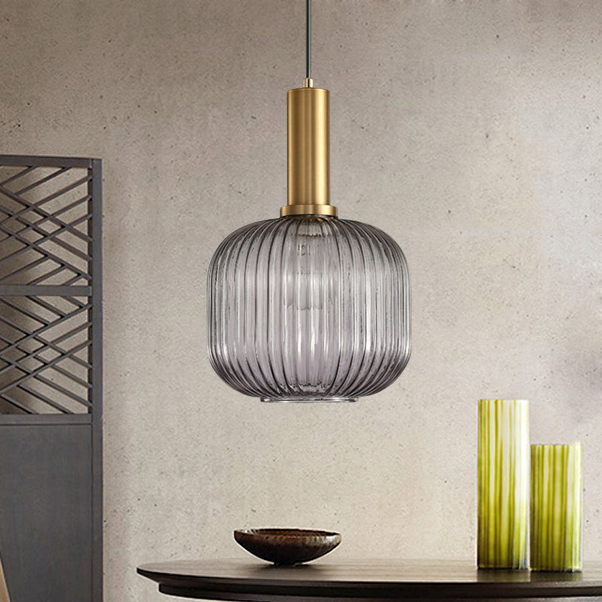 Lampada a Sospensione in Vetro Flair