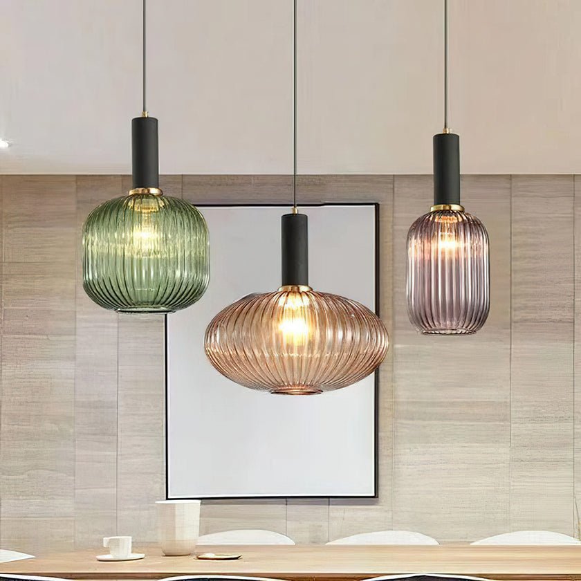 Lampada a Sospensione in Vetro Flair