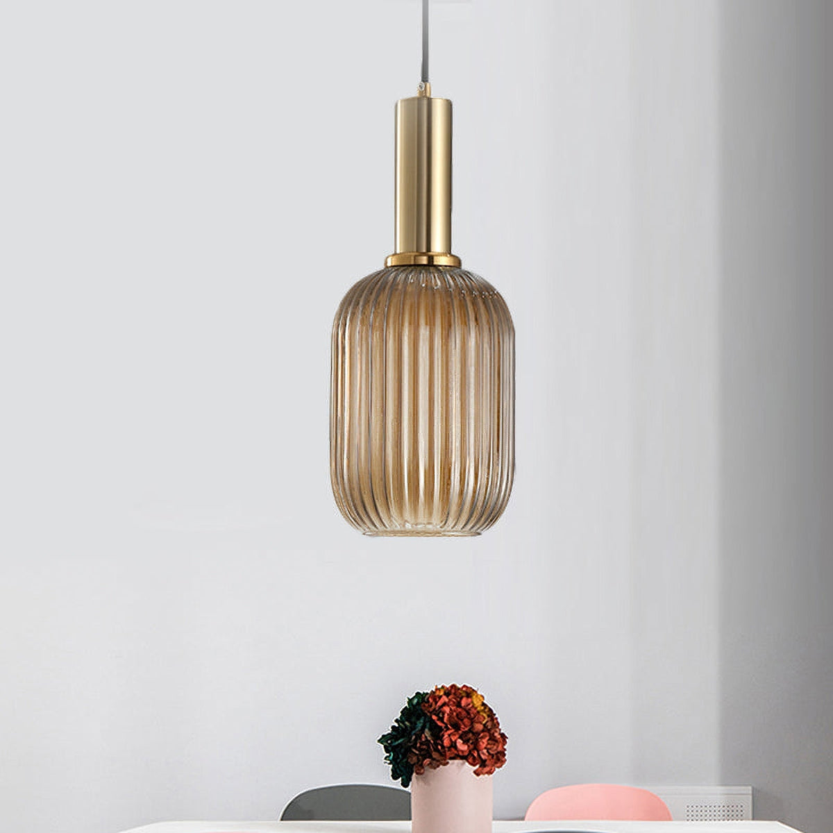 Lampada a Sospensione in Vetro Flair