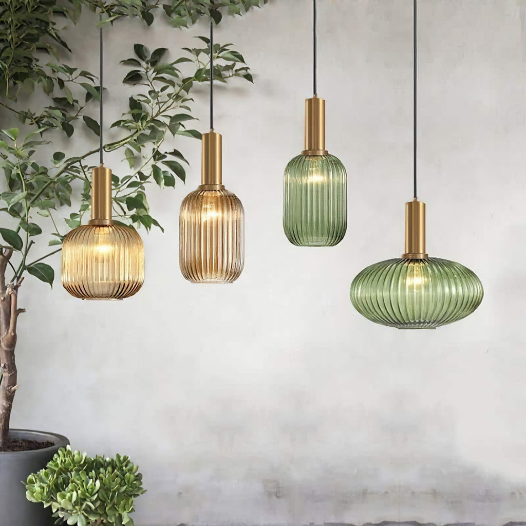 Lampada a Sospensione in Vetro Flair