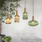 Lampada a Sospensione in Vetro Flair
