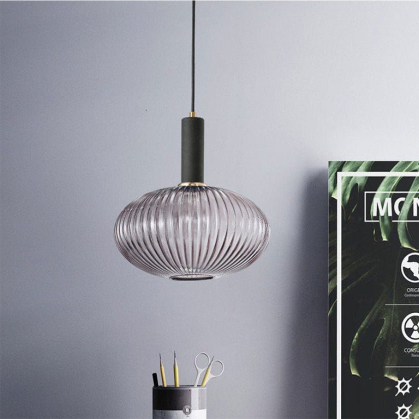 Lampada a Sospensione in Vetro Flair