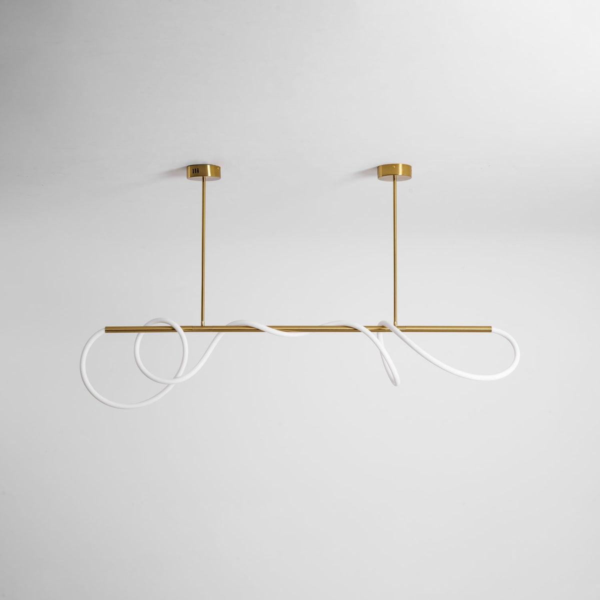Lampadario a Curva Lineare Flessibile