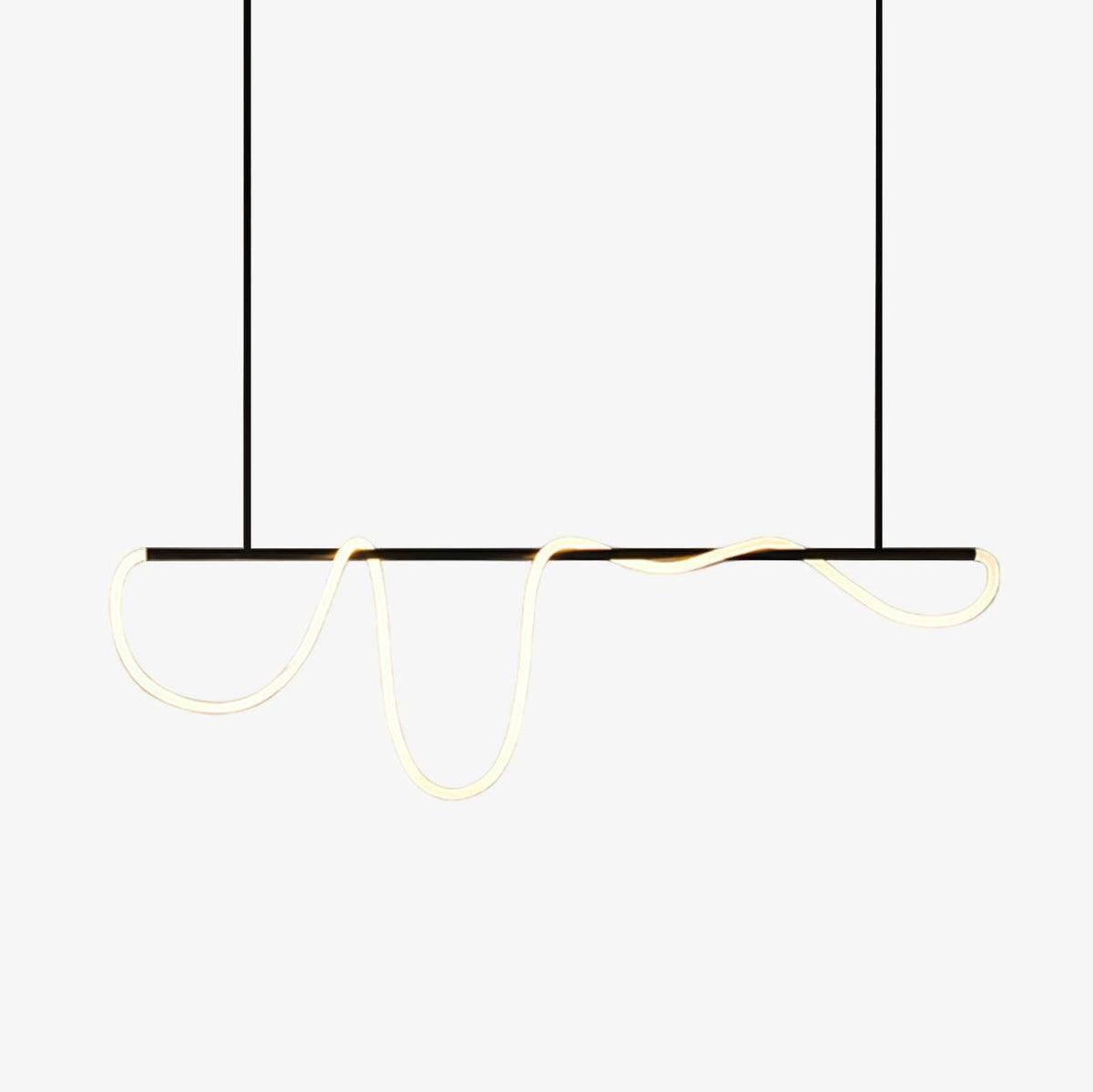 Lampadario a Curva Lineare Flessibile